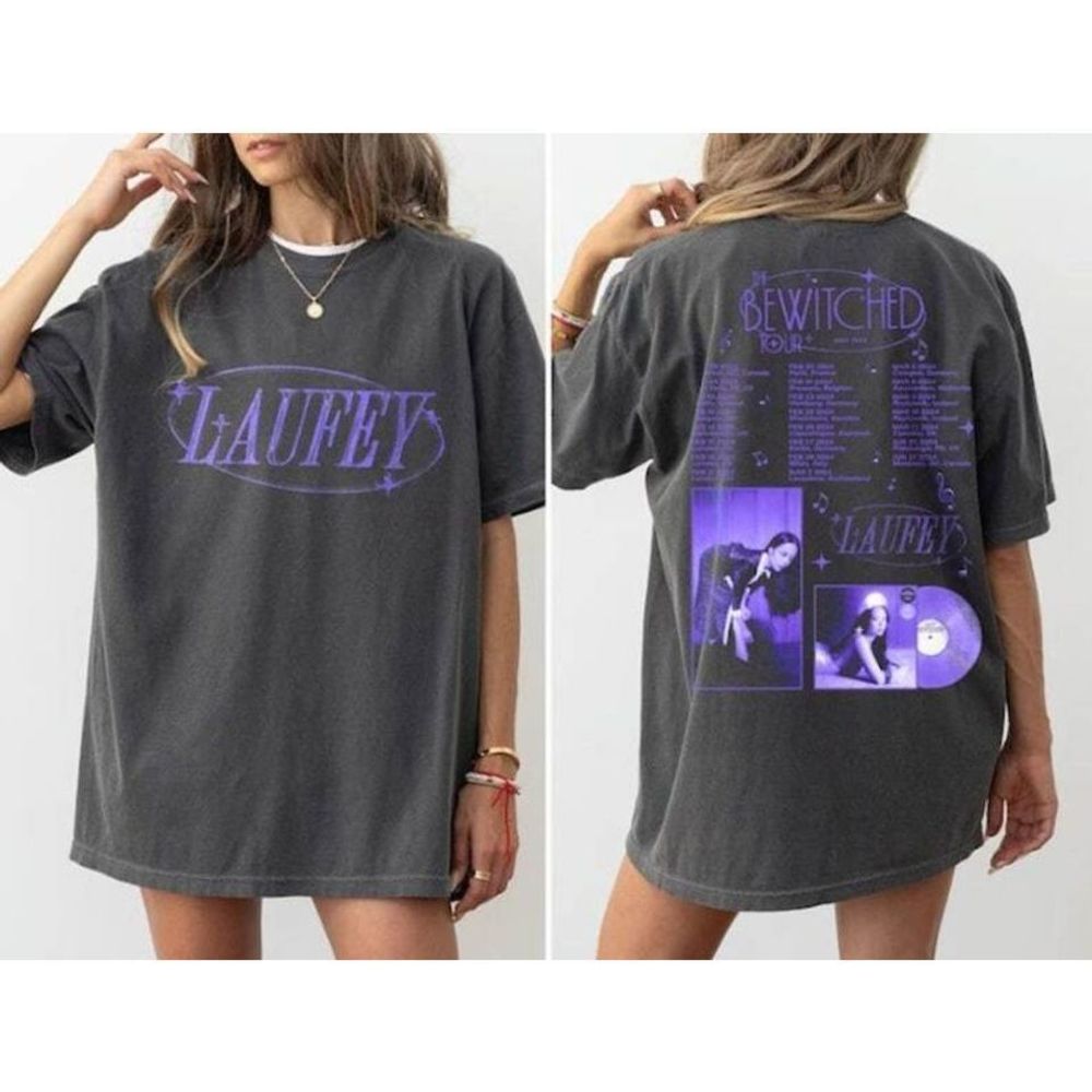 Laufey Tour 2024 2 Sided Shirt